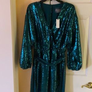 Anthropology sequin dress medium new with tags. Runs large